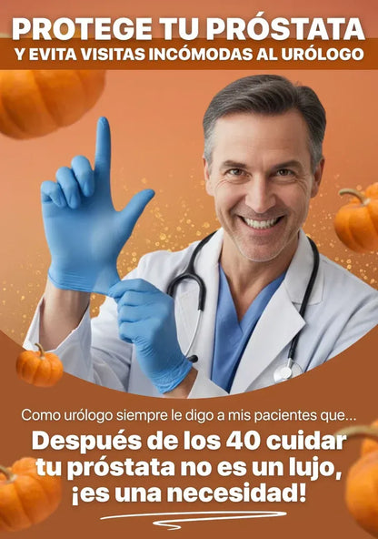 Cápsulas de aceite de semilla de calabaza alivia la próstata